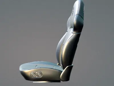 Porsche Seats 993 Turbo 3D print model