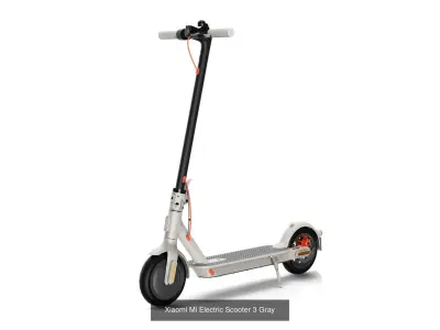Electric scooters Bolt Xiaomi 3D Model Pack