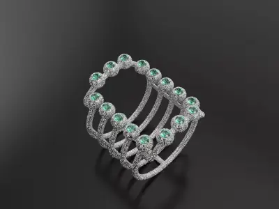 Pipe ring 3D print model