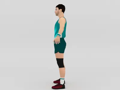 Vollleyball Player 3D model