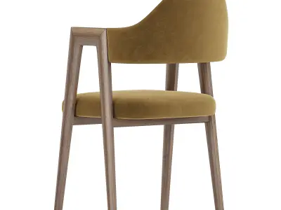 luxury dining chair 3D model