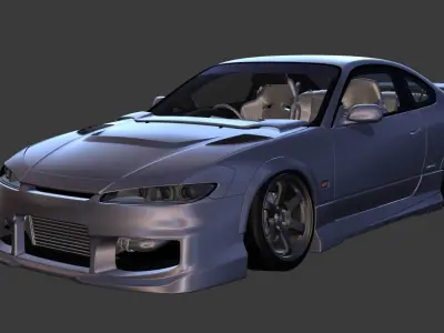 URAS Type 1-2-3 Megapack GT7 S15 3D model