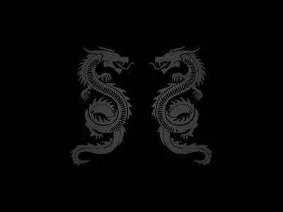 Dragon petterns for 3D printing 3D print model