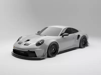 Porsche 911 Rocket 900 R 3D model