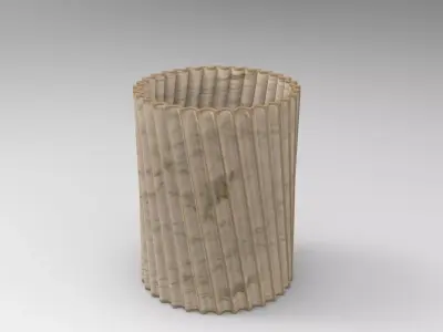 Hery Pen Holder Low-poly 3D model