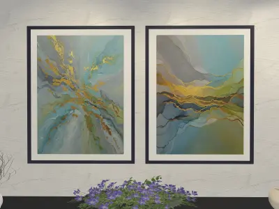 Abstract Painting and Wall Decor or Wall Accent or Wall Art Free 3D print model