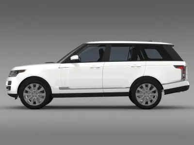 LandRover RangeRover HSE Td6 2015 3D model