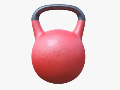 Gym kettlebell 3D model
