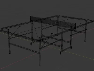 Table Tennis 3D model