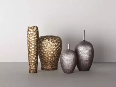 Metal Vase  3D model
