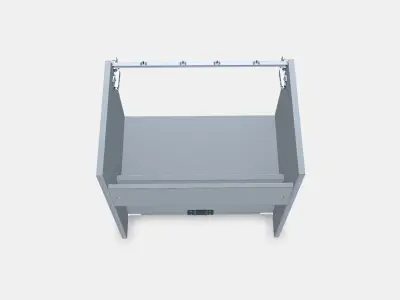 ENHET Base cb f washbasin w shelf 1 Low-poly 3D model