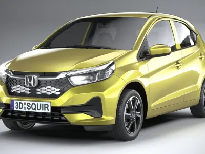 Honda Brio Satya 2024 3D model