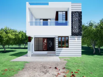 house 130 3D model