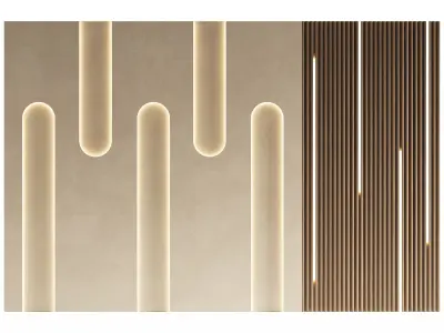 Wall 3D panel 16 3D model