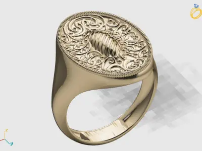 Women Plain Ring STL Models Womens Ring 3dmodels 3D print model 3D print model 22