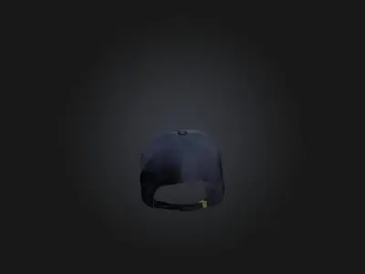 Cap model Low-poly 3D model