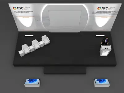  3D Session Stage 097 3D model