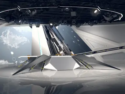 Virtual Studio 30 PBR Low-poly 3D model