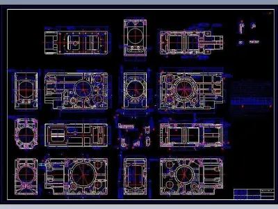 CT1125 4 Stroke Single Cylinder  Water Cooled Diesel Engine 3D model