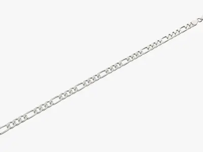 Necklace chain unlocked 3D model