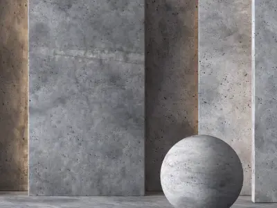 Concrete Material 8K-Seamless - Tileable-DrCG No 64 3D model