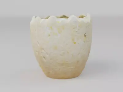 Easter Vase Low-poly 3D model