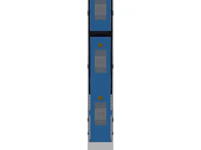 Vertical type low voltage NH fuse Free 3D model