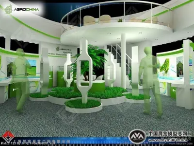Exhibition - Area - 15X12-3DMAX2009-07 3D model