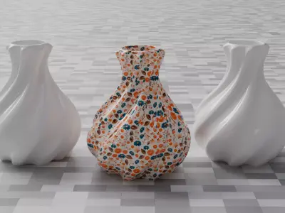  Flower Vase for home decoration 3D model
