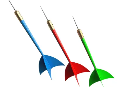 Dart Needle Low-poly 3D model