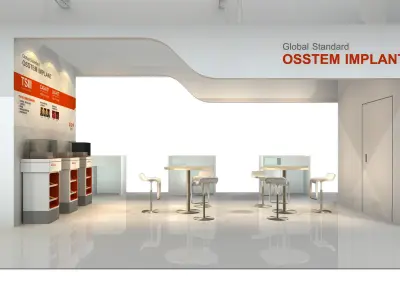 Booth - Area - 15X6-3DMAX2009-05 3D model