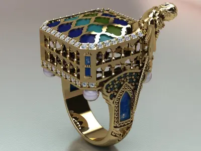 Zal and Roudabeh--orginal design 3D print model