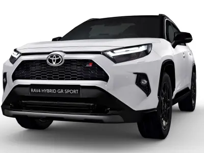 Toyota RAV4 GR Sport 2023 Low-poly 3D model