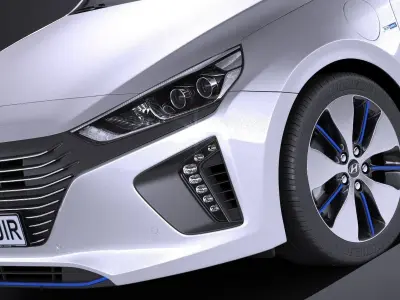 Hyundai Ioniq 2017 3D model