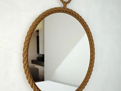 Dock Wall Mirror 3D model