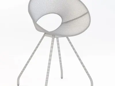 Colico DIVA Technopolymer Chair 3D model