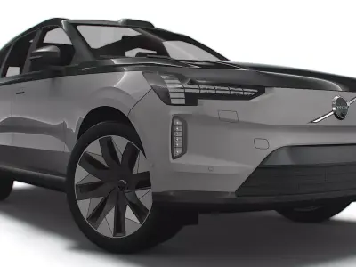 Volvo EX90 Excellence 2023 3D model