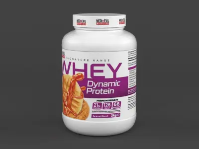 Protein Powder 3D model 125
