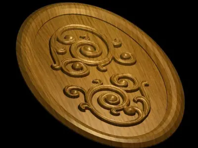 door panel  decoration  3D print model