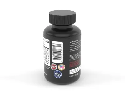 Protein Powder 3D model 2