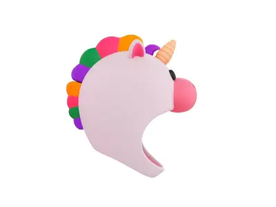 Prop046 Unicorn Hat 3D model