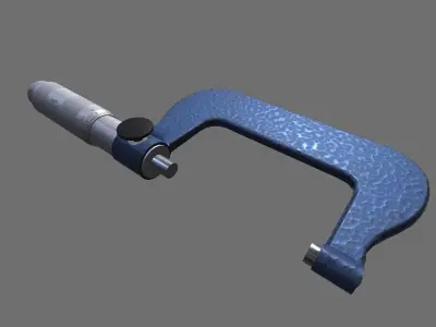 Micrometer 50-75mm 3D model