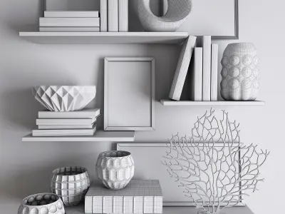 Decor set 24 3D model