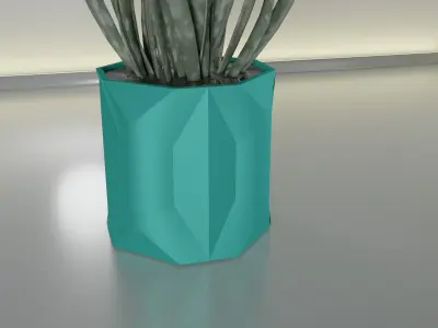 Succulent Plant Pot 18 3D print model