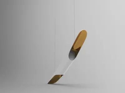 Cedesso Hanging Light Low-poly 3D model