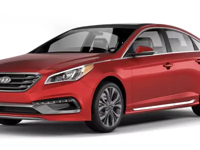 Hyundai Sonata Sport 2014 3D model