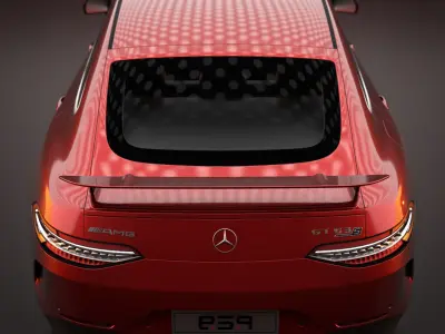 Mercedes Benz AMG GT 63s Detailed 3D model 3D model