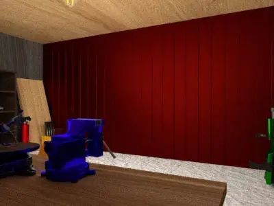 The Lab machine shop 3D model