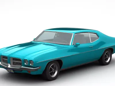 Pontiac LeMans 1971 3D model