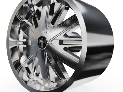 DUB STAXX WHEEL 3D MODEL 3D print model